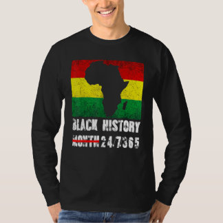 Beautiful Black History Month 247365 We Are All Hu T-Shirt