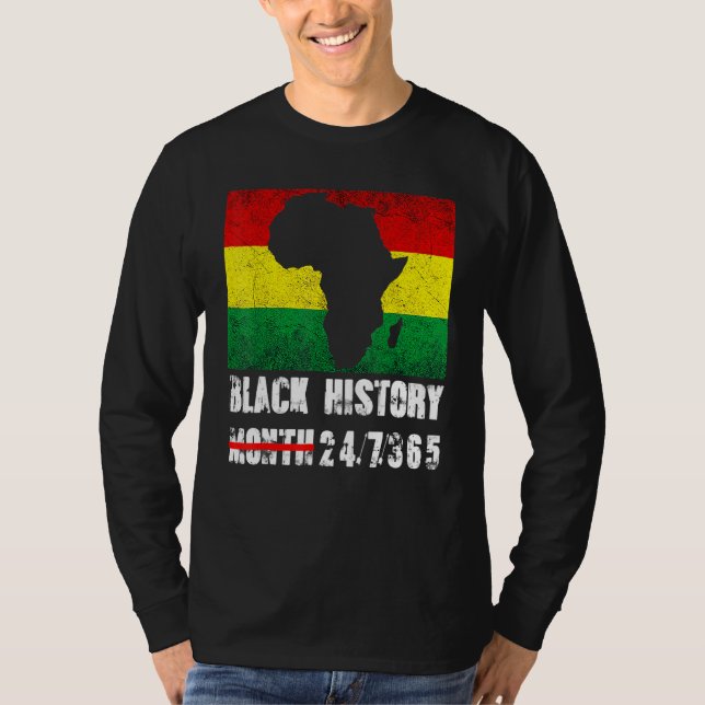 Beautiful Black History Month 247365 We Are All Hu T-Shirt (Vorderseite)