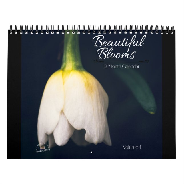 Beautiful Blooms 12-Month Calendar Kalender (Titelbild)