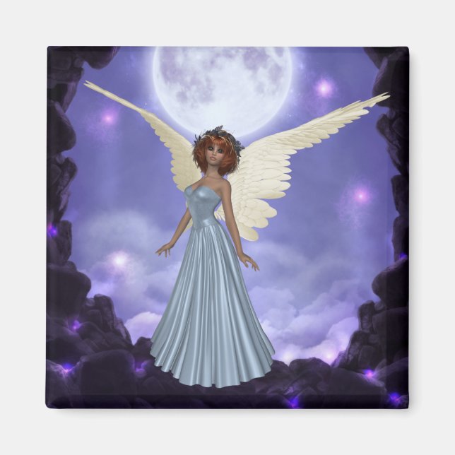 Beautiful Blue Angel Magnet (Vorne)