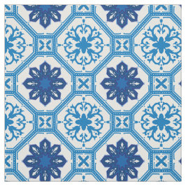 💙 Beautiful blue Azulejos, XXL Kachelgröße Stoff