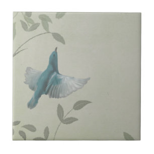 Beautiful Blue Bird Fliese