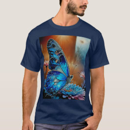 Beautiful Blue Butterfly T-Shirt