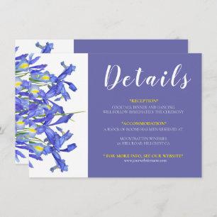 Beautiful Blue Ies Floral Bouquet Informationen
