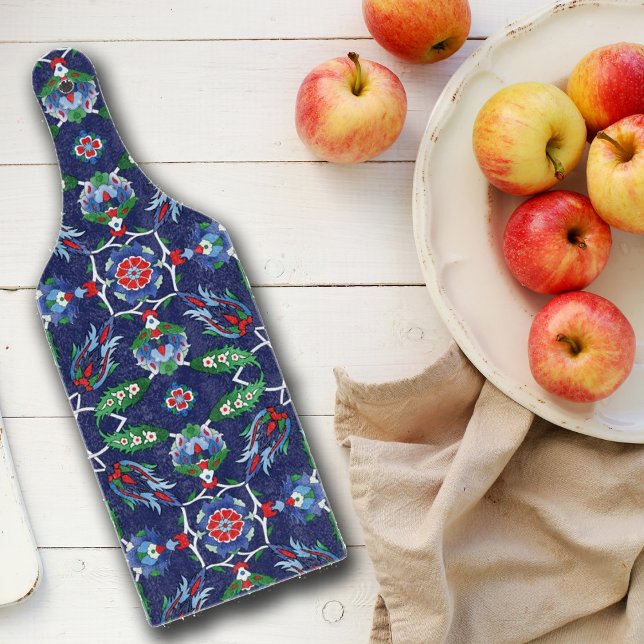 💙 Beautiful Blue Iznik türkische Fliesen Cutting  Schneidebrett (Von Creator hochgeladen)