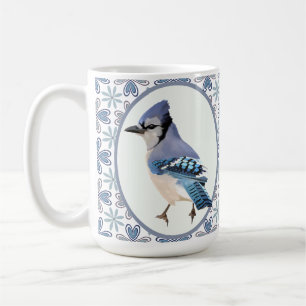 Beautiful Blue Jay Bird Kaffeetasse