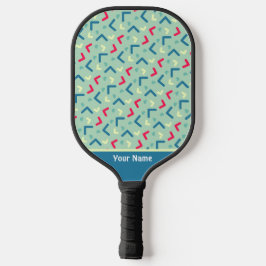 Beautiful Blue Modern Pro Pickleball Paddle