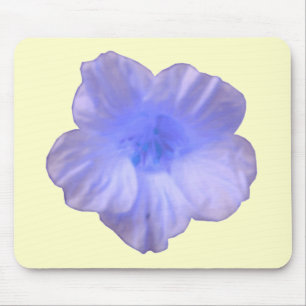 Beautiful Blue Nasturtium Mousepad