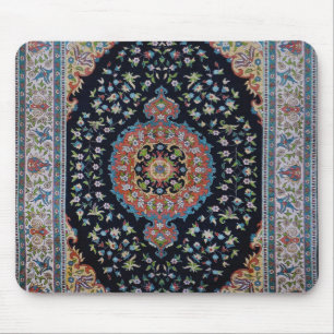 Beautiful Blue Oriental Antique Kilim Rug Mousepad