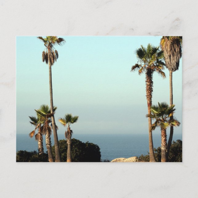 Beautiful Blue Skies Postkarte (Vorderseite)