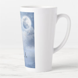 Beautiful Blue Sky mit Flying Swans Milchtasse