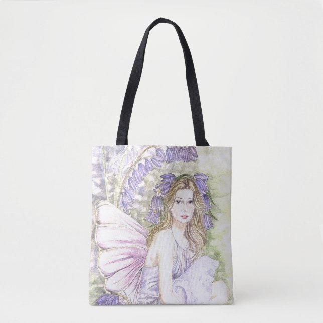 Beautiful Bluebell Fairy Tote Bag (Vorderseite)