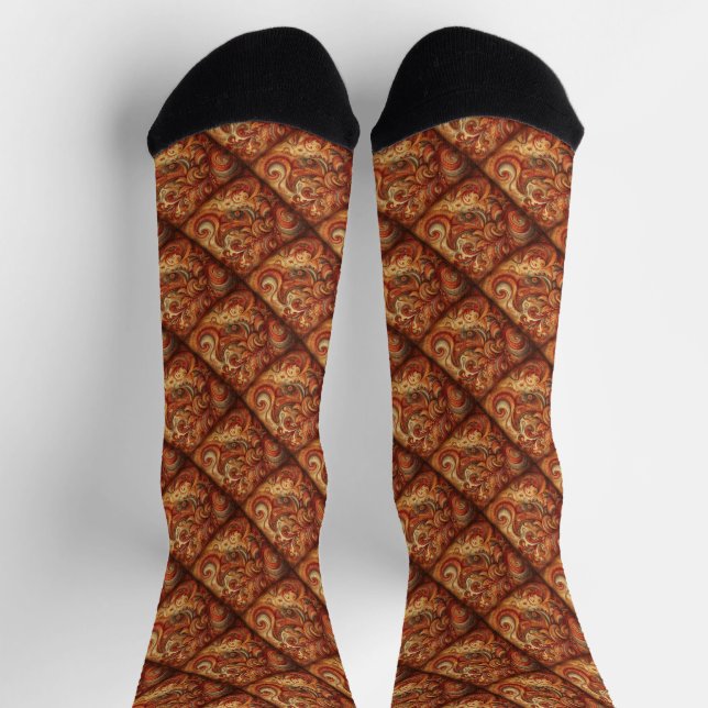 Beautiful Bohemian Erin - Crew Socks Socken (Oben)