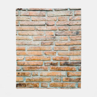Beautiful brick wall Old classicabstract, architec Fleecedecke