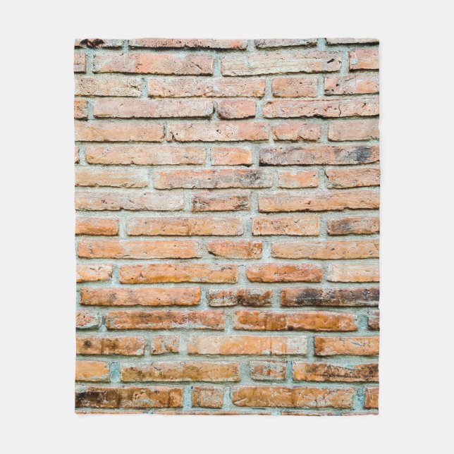 Beautiful brick wall Old classicabstract, architec Fleecedecke (Vorderseite)