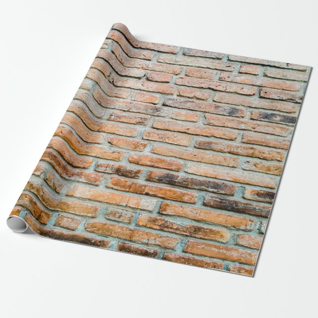 Beautiful brick wall Old classicabstract, architec Geschenkpapier (Ungerollt)