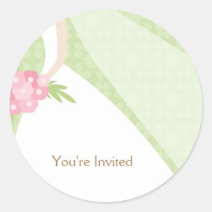 Beautiful Bride - Umschlag Aufkleber