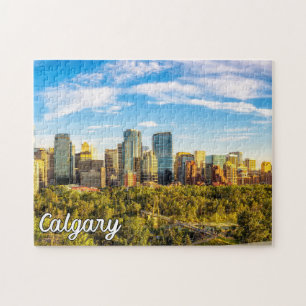 Beautiful Calgary, Alberta, Kanada Puzzle
