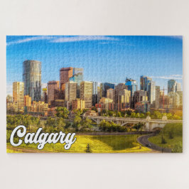 Beautiful Calgary, Alberta, Kanada Puzzle