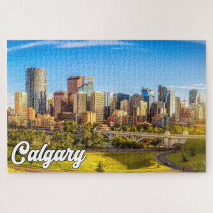 Beautiful Calgary, Alberta, Kanada Puzzle