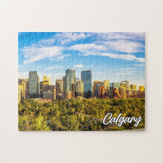 Beautiful Calgary, Alberta, Kanada Puzzle (Horizontal)