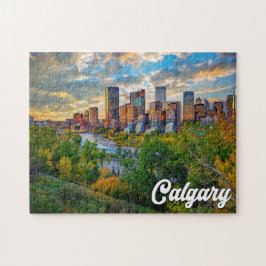 Beautiful Calgary, Alberta, Kanada Puzzle