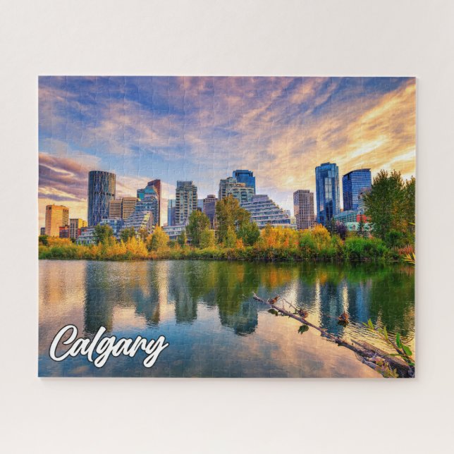 Beautiful Calgary, Alberta, Kanada Puzzle (Horizontal)