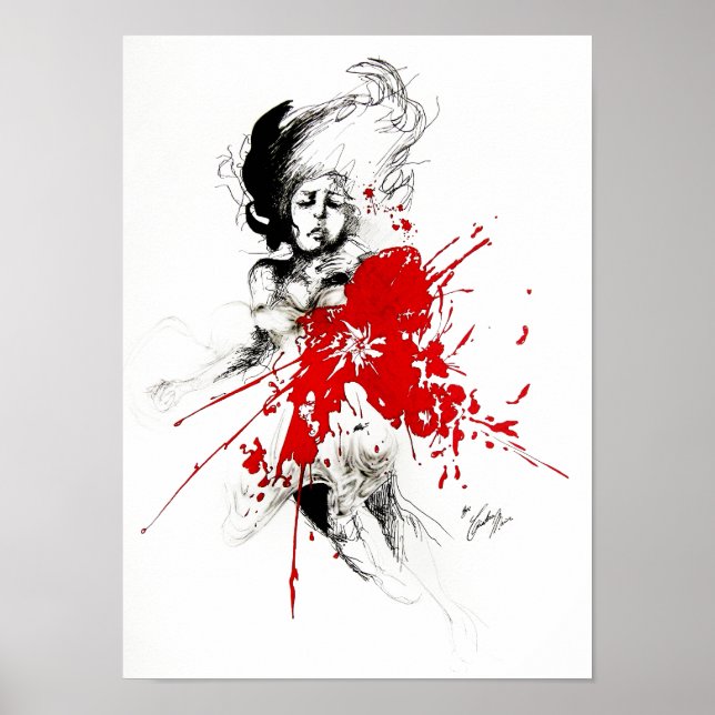 Beautiful Casualty Poster (Vorne)