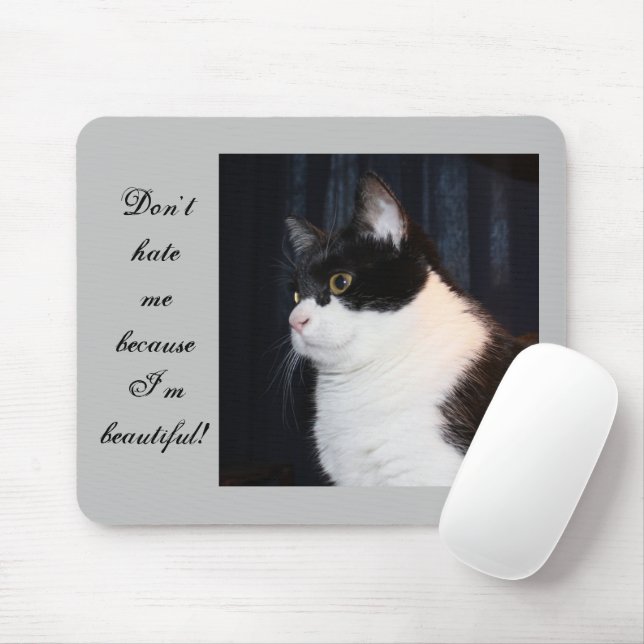 Beautiful Cat Mousepad (Mit Mouse)