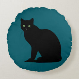 Beautiful Cats Rundes Kissen