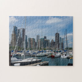 Beautiful Chicago Harbour Puzzle