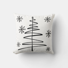 Beautiful Christmas Throw Pillow | Festive Holiday Kissen