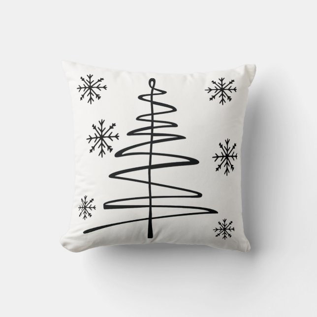 Beautiful Christmas Throw Pillow | Festive Holiday Kissen (Vorderseite)