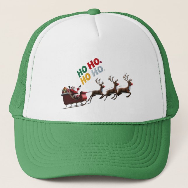 Beautiful Christmas Trucker Hat Truckerkappe (Vorderseite)