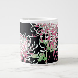 Beautiful Chrysanthemum Fine Japanisch Floral Jumbo-Tasse