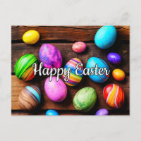 Beautiful Colorful Festive Easter Collage