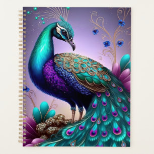 Beautiful Colorful Peacock Pfau Bird Houses Planer