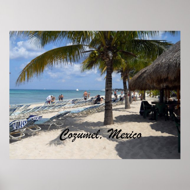 Beautiful Cozumel, Mexiko Poster (Vorne)