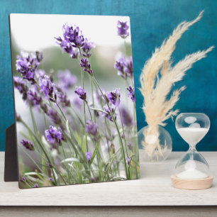 Beautiful Custom Spring Flowers - Lavender Fotoplatte