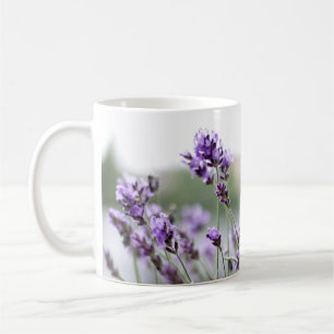 Beautiful Custom Spring Flowers - Lavender Kaffeetasse