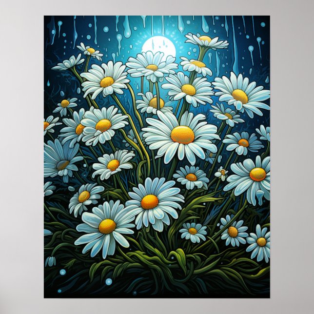 Beautiful Daisy Poster (Vorne)