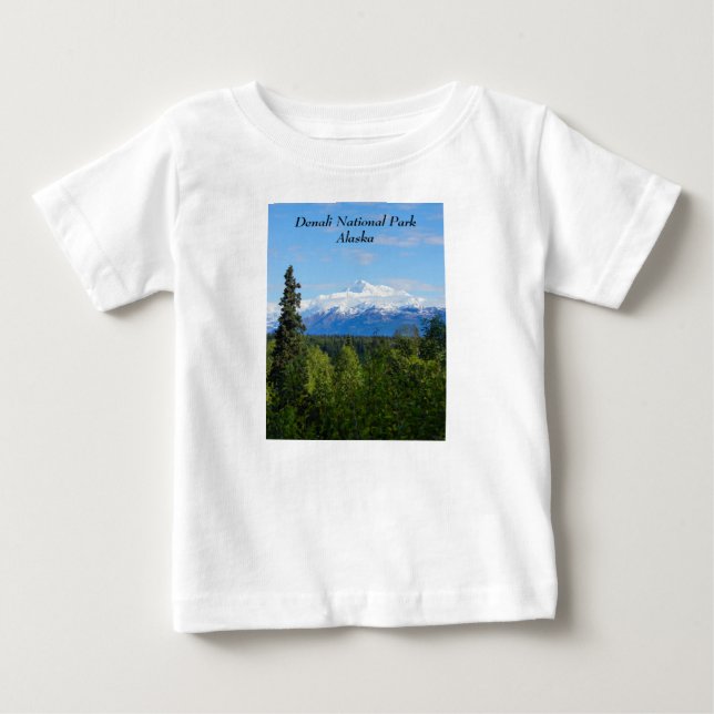 Beautiful Denali Baby T-shirt (Vorderseite)