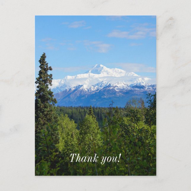 Beautiful Denali Postkarte (Vorderseite)