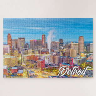 Beautiful Detroit, Michigan, USA Puzzle