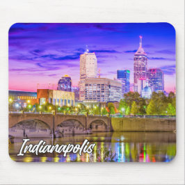 Beautiful Downtown Indianapolis, Indiana, USA Mousepad