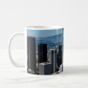 Beautiful Downtown Los Angeles California Skyline Kaffeetasse