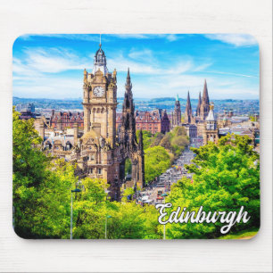 Beautiful Edinburgh, Schottland, Großbritannien Mousepad