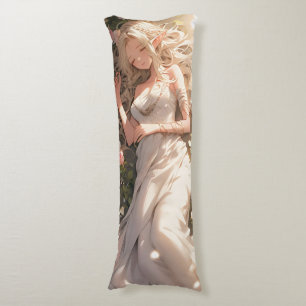 Beautiful Elf Girl Anime Seitenschläferkissen