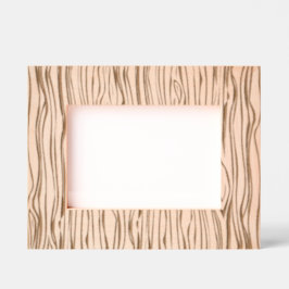 Beautiful Engraved Wood Frame Fits 5x7 Photos Perf Geätzte Rahmen