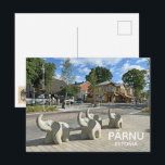 Beautiful Estonia Pärnu Postcard! Postkarte<br><div class="desc">Beautiful Estonia Pärnu Postcard!
By MammaBASIL.</div>
